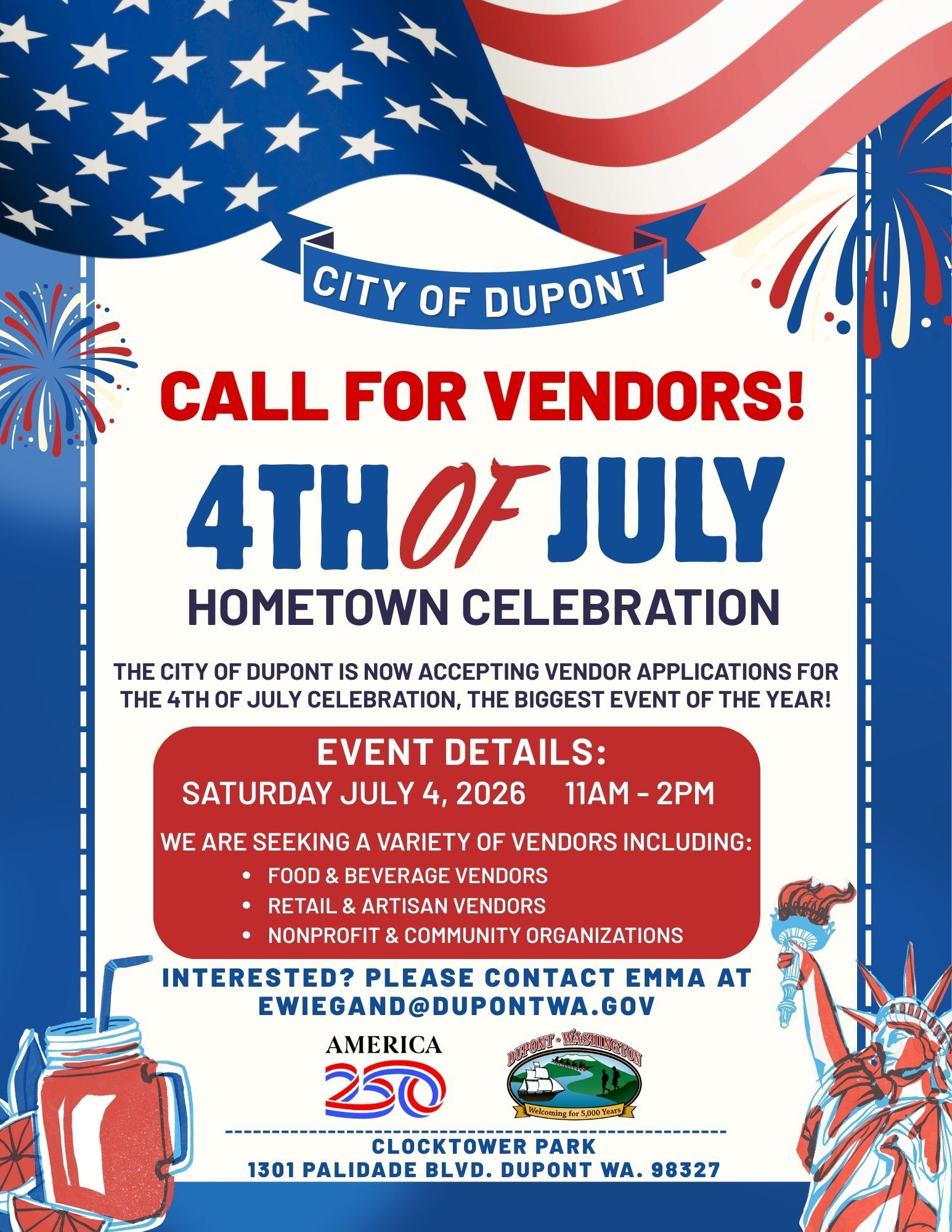 4th of July Vendors 2026